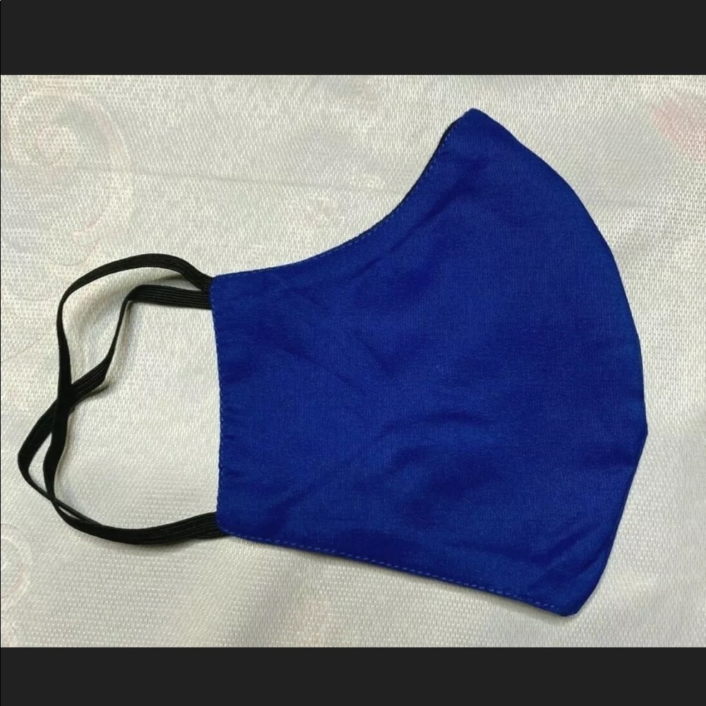 Royal blue face mask
